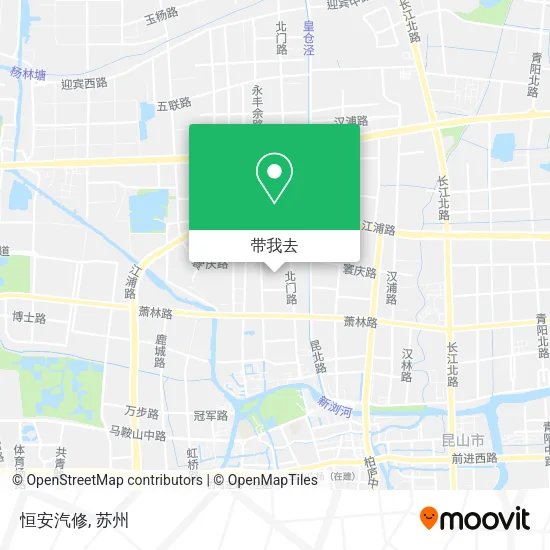 恒安汽修地图