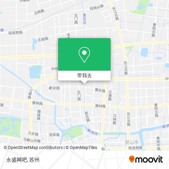 永盛网吧地图