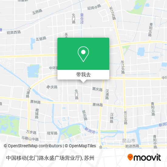 中国移动(北门路永盛广场营业厅)地图