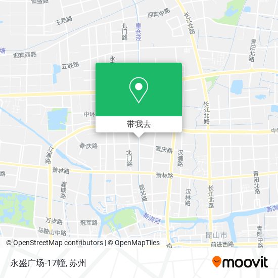 永盛广场-17幢地图