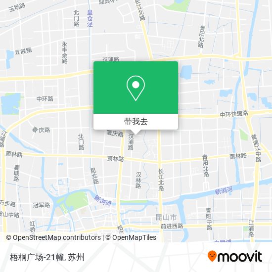 梧桐广场-21幢地图