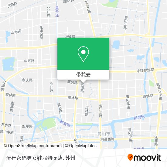 流行密码男女鞋服特卖店地图
