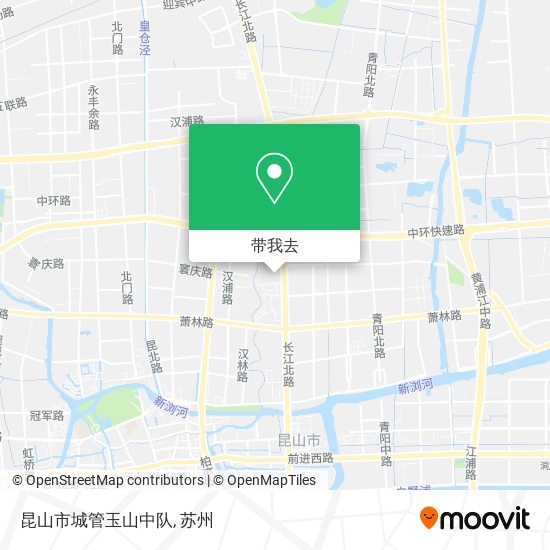 昆山市城管玉山中队地图