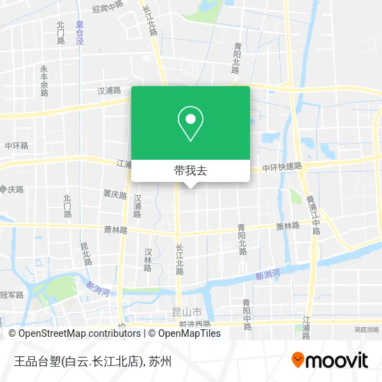 王品台塑(白云.长江北店)地图