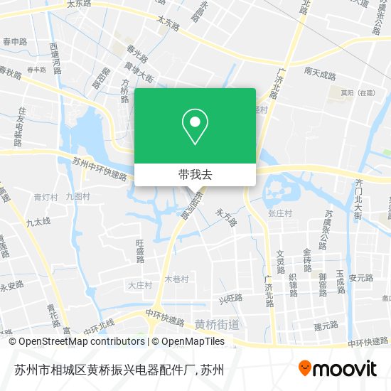 苏州市相城区黄桥振兴电器配件厂地图