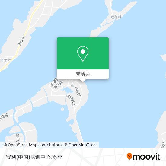 安利(中国)培训中心地图