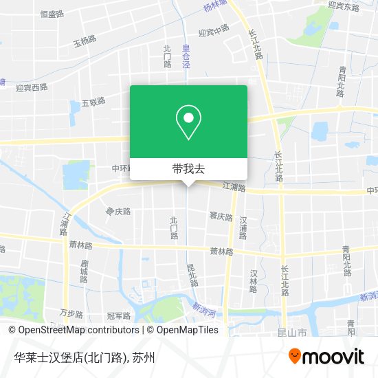 华莱士汉堡店(北门路)地图