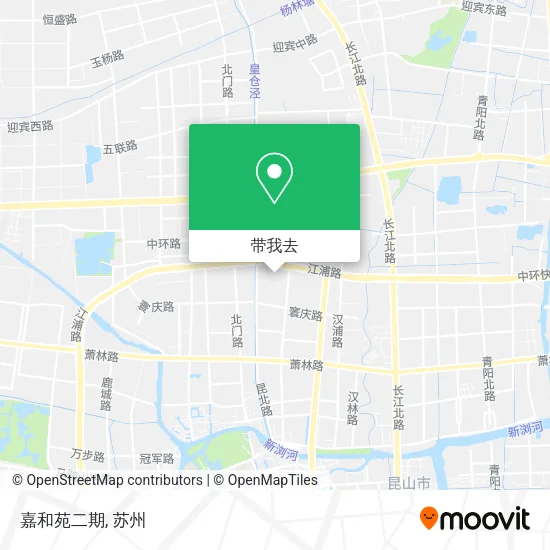 嘉和苑二期地图