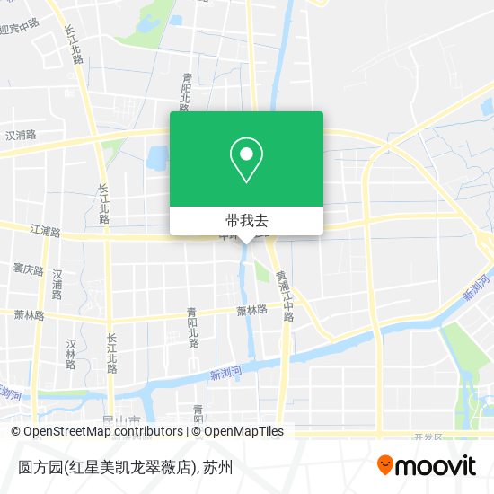 圆方园(红星美凯龙翠薇店)地图