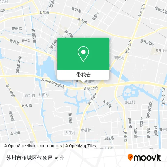 苏州市相城区气象局地图