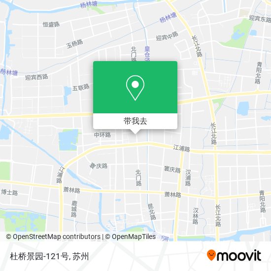 杜桥景园-121号地图