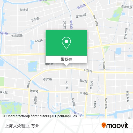 上海大众鞋业地图