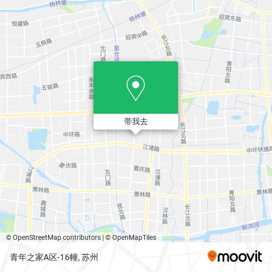 青年之家A区-16幢地图