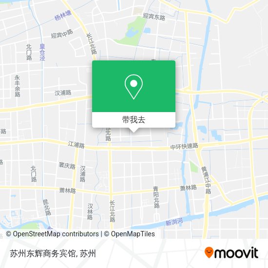 苏州东辉商务宾馆地图