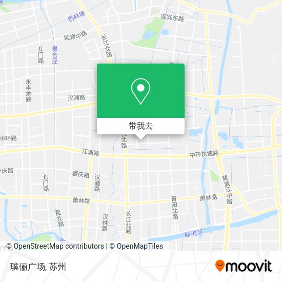 璞俪广场地图
