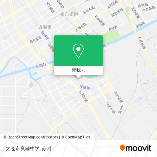 太仓市良辅中学地图