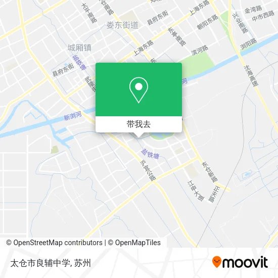 太仓市良辅中学地图