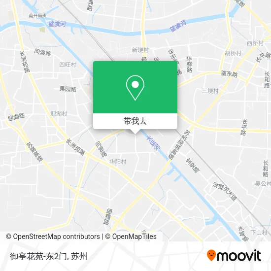 御亭花苑-东2门地图