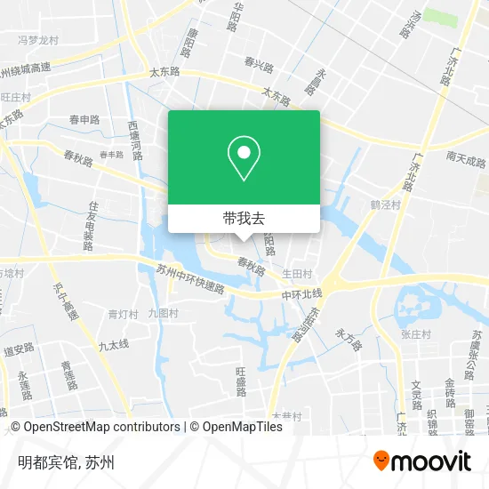 明都宾馆地图