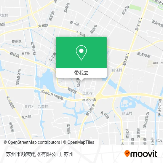 苏州市顺宏电器有限公司地图