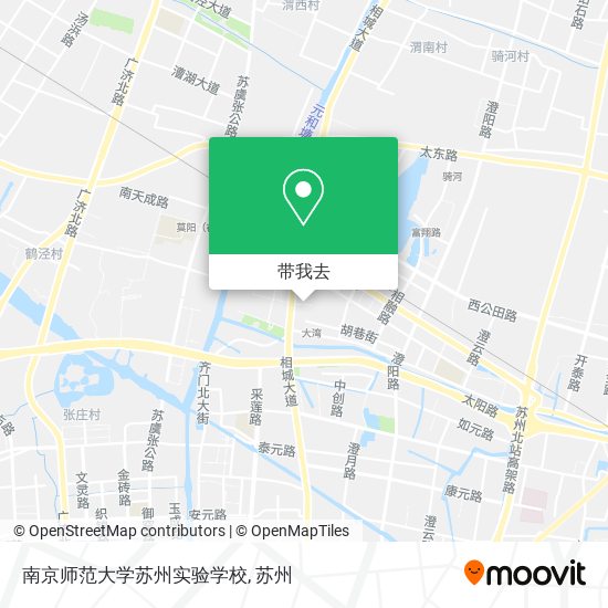 南京师范大学苏州实验学校地图
