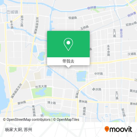 杨家大厨地图