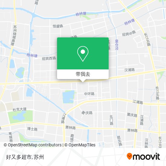 好又多超市地图