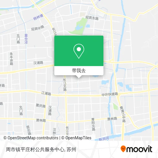 周市镇平庄村公共服务中心地图
