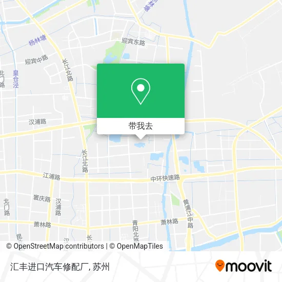 汇丰进口汽车修配厂地图