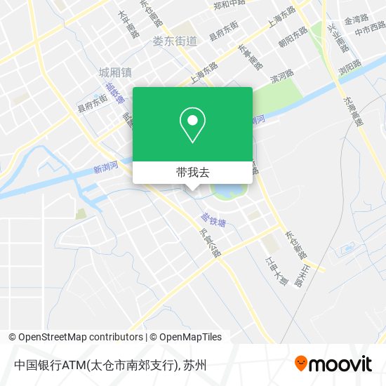 中国银行ATM(太仓市南郊支行)地图