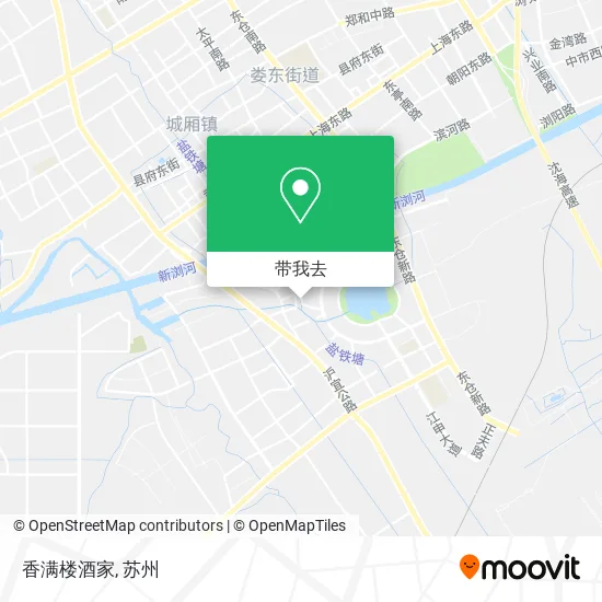 香满楼酒家地图