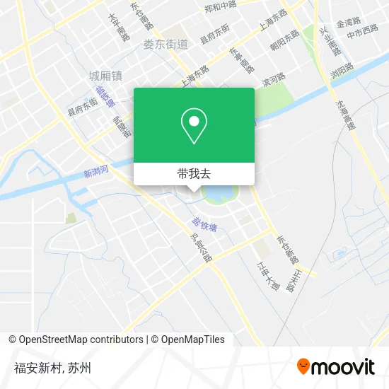 福安新村地图