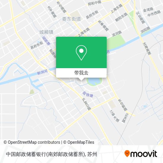 中国邮政储蓄银行(南郊邮政储蓄所)地图