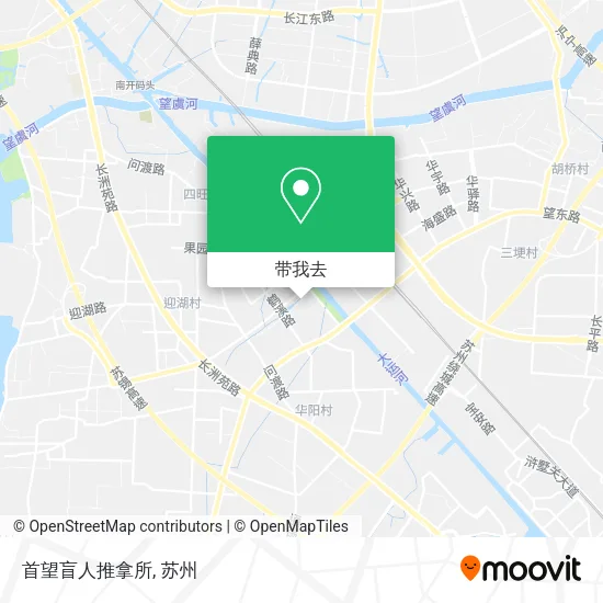 首望盲人推拿所地图