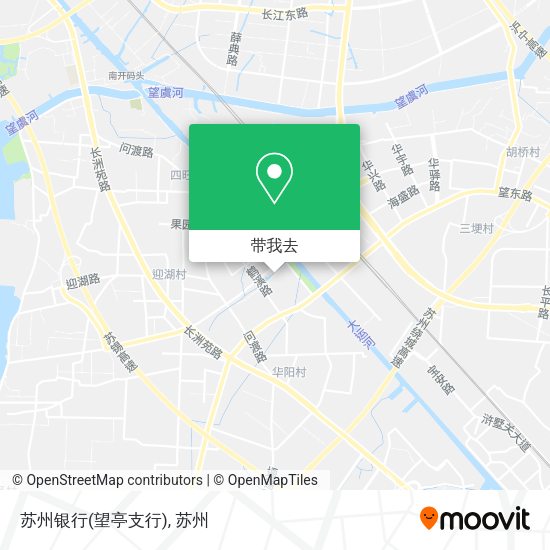 苏州银行(望亭支行)地图