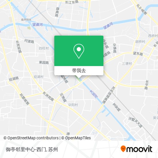 御亭邻里中心-西门地图