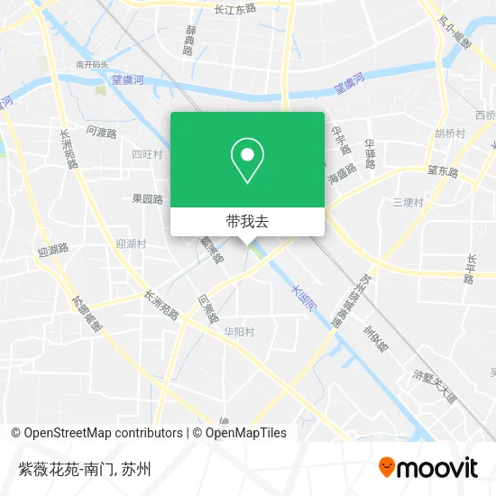 紫薇花苑-南门地图