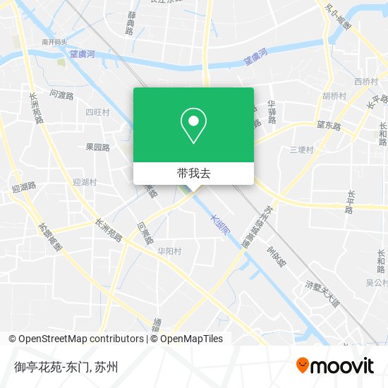 御亭花苑-东门地图