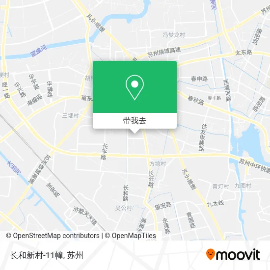 长和新村-11幢地图