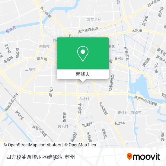 四方校油泵增压器维修站地图