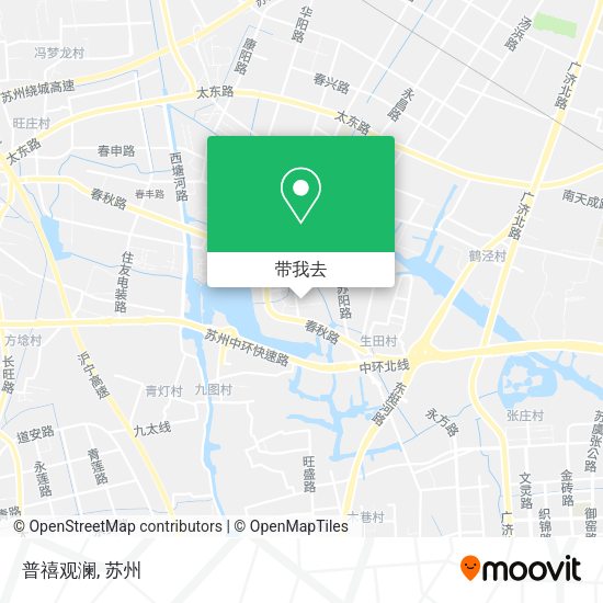 普禧观澜地图