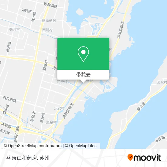 益康仁和药房地图