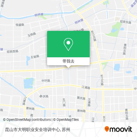 昆山市大明职业安全培训中心地图