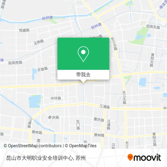 昆山市大明职业安全培训中心地图