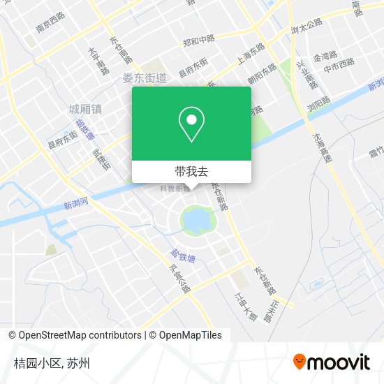 桔园小区地图