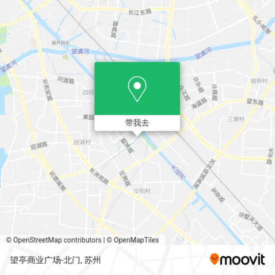 望亭商业广场-北门地图