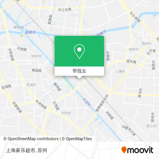 上海家乐超市地图