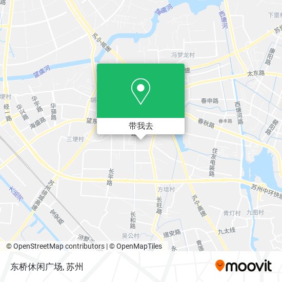 东桥休闲广场地图