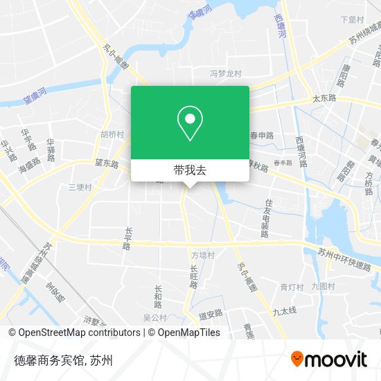 德馨商务宾馆地图