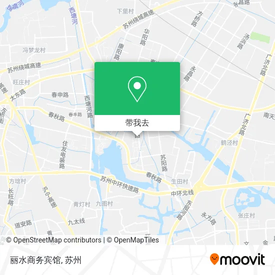 丽水商务宾馆地图
